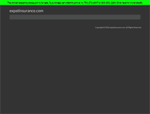 Tablet Screenshot of expatinsurance.com